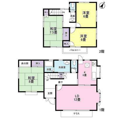 Floor plan. It is between preparative Figure.