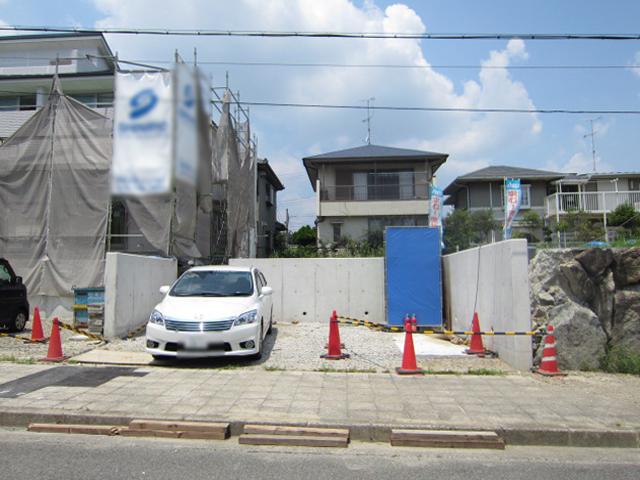 Parking lot. Part to be the parking space of the property