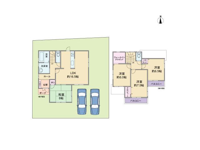Floor plan. 28,900,000 yen, 4LDK, Land area 189.03 sq m , Building area 98.82 sq m