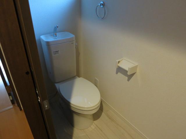 Toilet. The second floor toilet