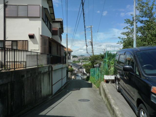 Local photos, including front road. East front road of Property