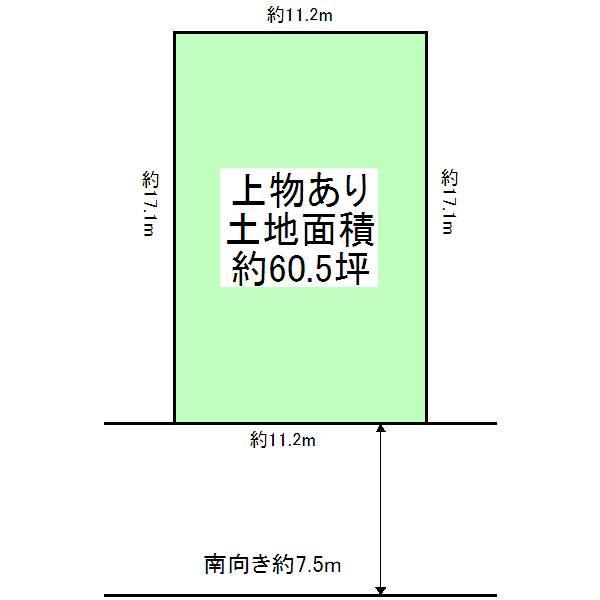 Compartment figure. Land price 16 million yen, Land area 200.03 sq m south-facing bright location