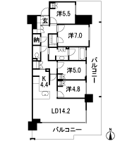 Floor: 4LDK + N + WIC, the occupied area: 95.25 sq m, Price: TBD
