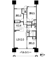 Floor: 3LDK + WIC, the occupied area: 70.11 sq m, Price: TBD