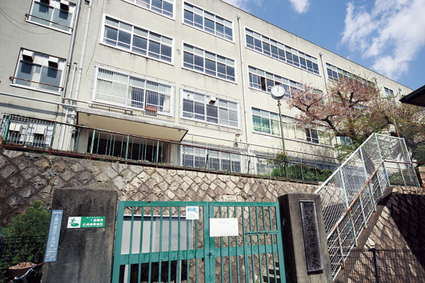Surrounding environment. Municipal Tsutsui stand junior high school (8-minute walk ・ About 580m)
