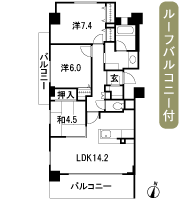 Floor: 3LDK, occupied area: 75.37 sq m, Price: 41,644,000 yen