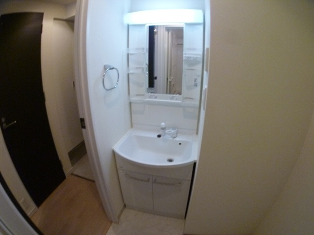 Washroom. White and clean toilets