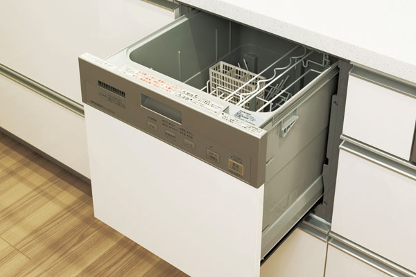 Kitchen.  [Dishwasher] Once the amount of water used is about 10 liters. Disinfection cleaning ・ It is silent type with a drying function ※ The amount of tableware: Studio examined, Depends on the dirt (same specifications)