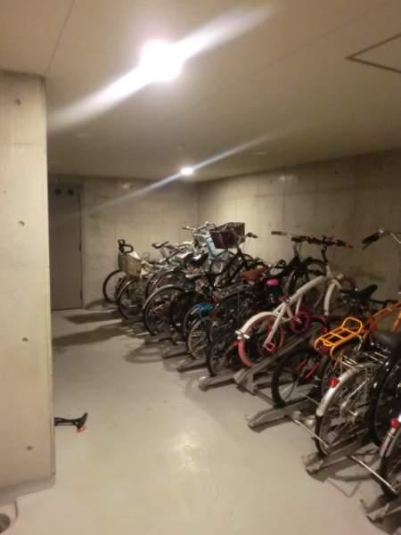 Other common areas. Bicycle-parking space