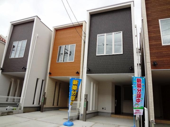 Local appearance photo. Yamamotodori 4-chome Newly built single-family Second from the right appearance