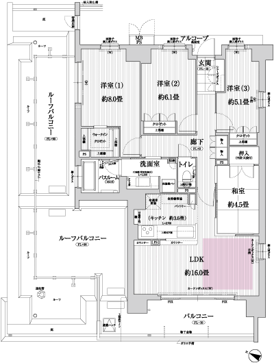 Floor: 4LDK, occupied area: 92.85 sq m, Price: 49.8 million yen
