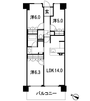 Floor: 3LDK, the area occupied: 67.7 sq m, Price: 24,900,000 yen ~ 29.5 million yen