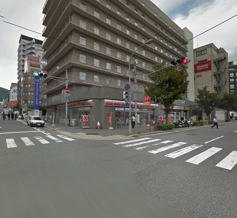 Convenience store. Circle K Kobe Gokodori store up (convenience store) 107m