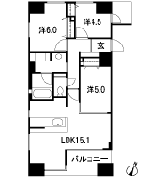 Floor: 3LDK, occupied area: 68.71 sq m, Price: 38,900,000 yen ~ 47,500,000 yen