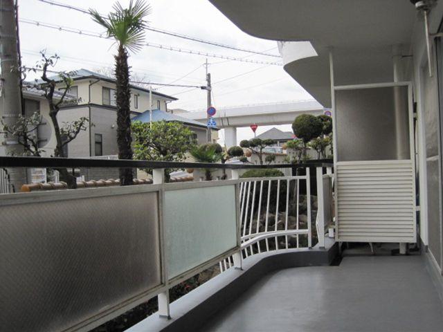 Balcony. Spacious balcony