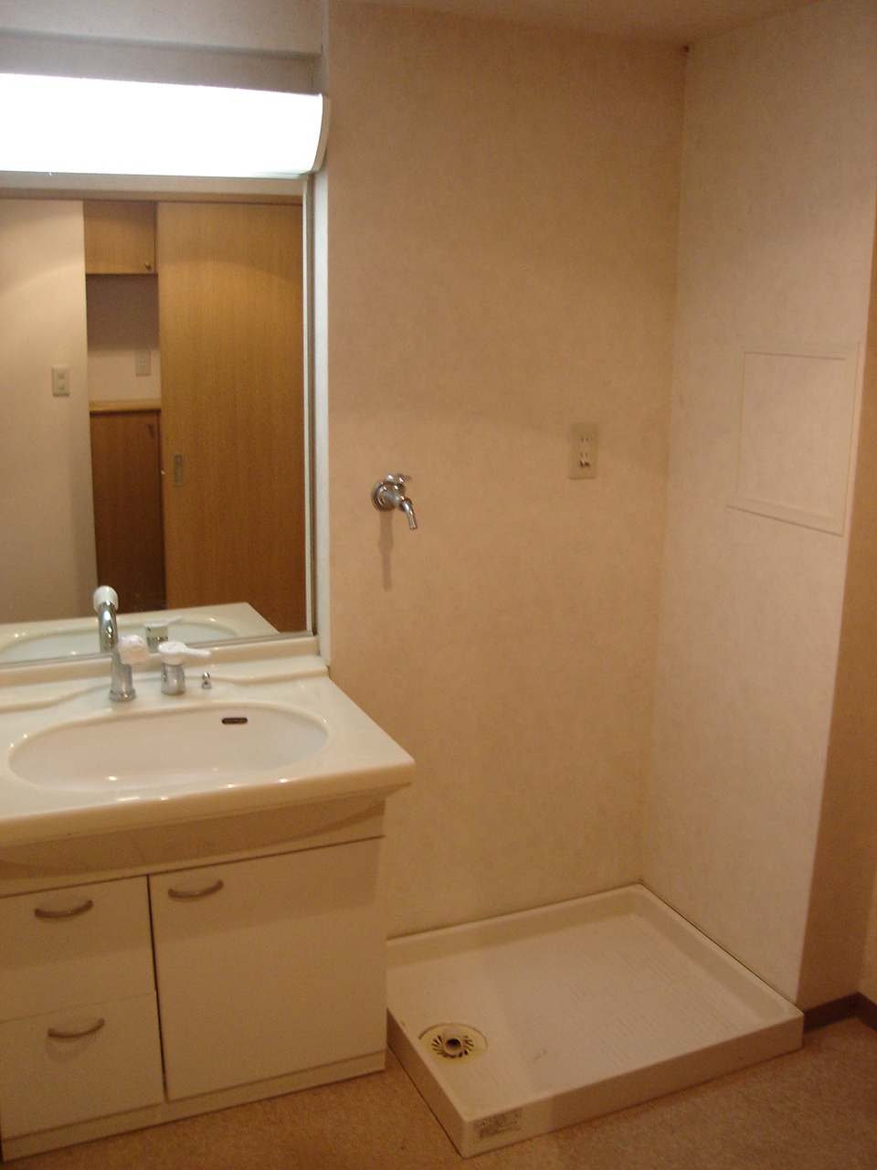 Washroom. Spacious washroom