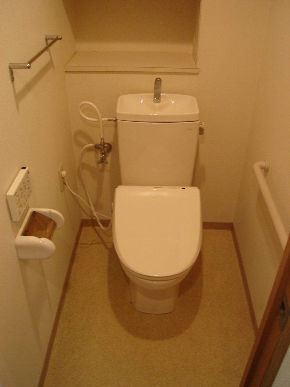 Toilet. Toilet with cleanliness