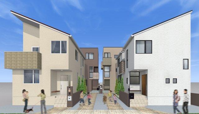 Rendering (appearance). (Whole) Rendering image Perth