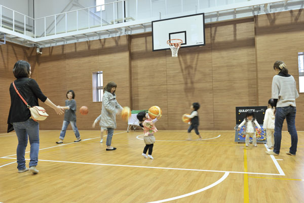 Shared facilities.  [Sports arena] It can be used as a gymnasium in the "Sports Arena (paid)", You can enjoy the sport even in a large number of people, such as baskets and badminton
