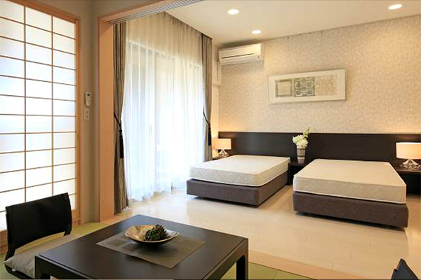 Shared facilities.  [Guest rooms] Customers also peace of mind from afar, Is the guest room to be able to spend a relaxing time (paid)