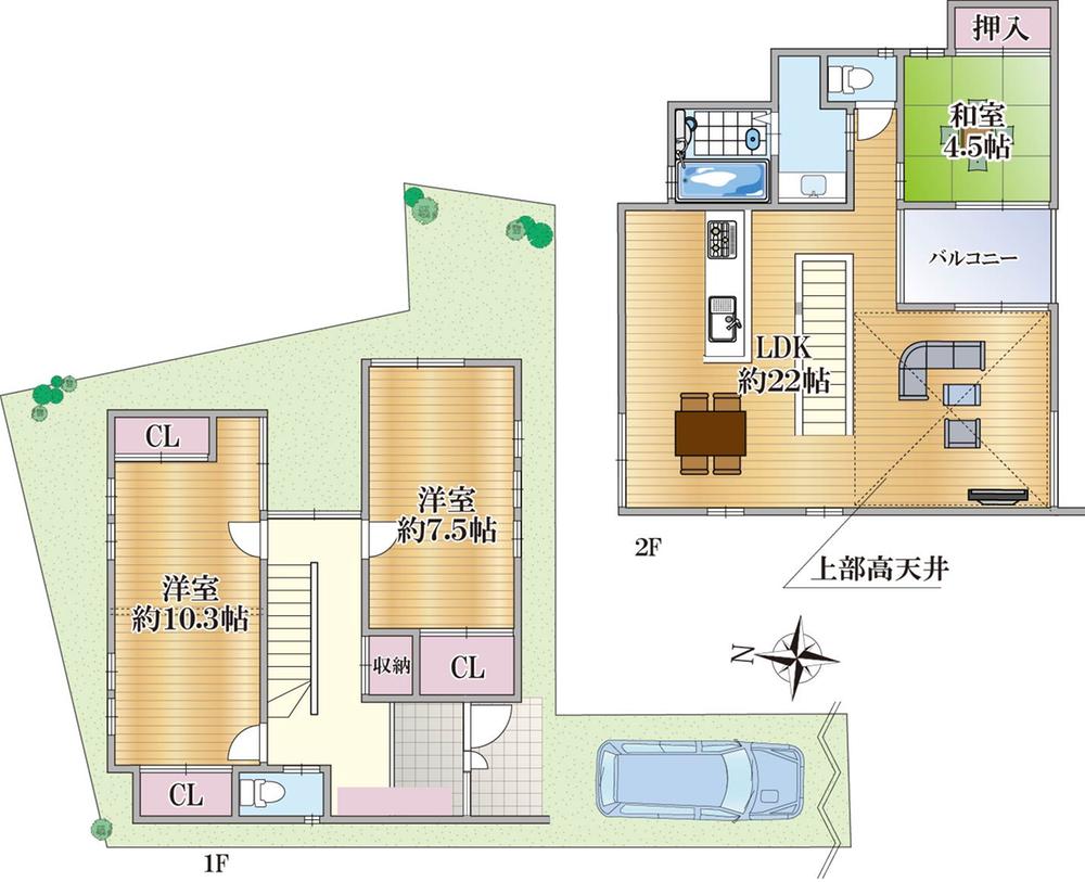 Floor plan. Gather information in front of the station! 
