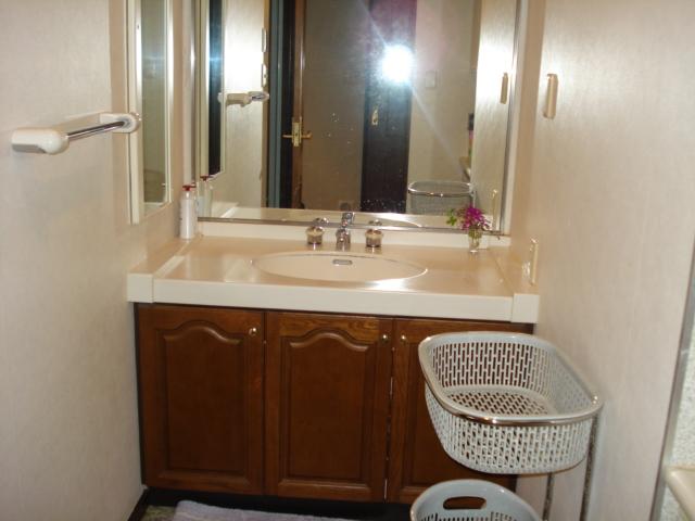 Wash basin, toilet
