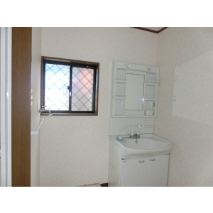 Washroom. With window