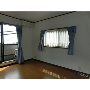 Living and room. Second floor balcony of the Western-style