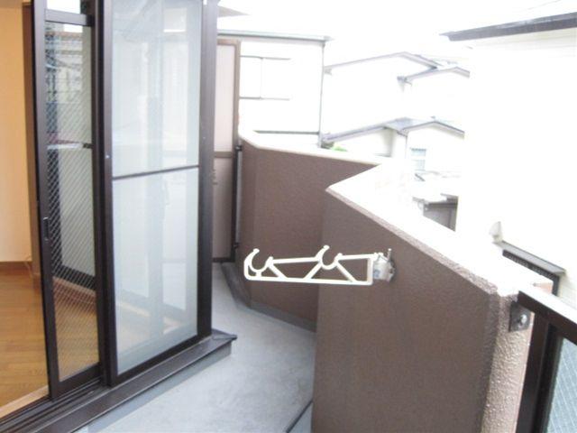 Balcony. South-facing bright balcony