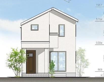 Building plan example (Perth ・ appearance). Building plan example (D No. land) Building Price      Ten thousand yen, Building area 114.26 sq m