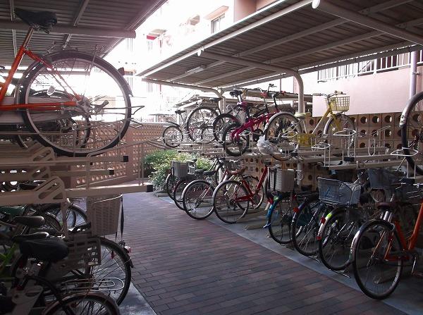 Other common areas. Is a bicycle parking lot.