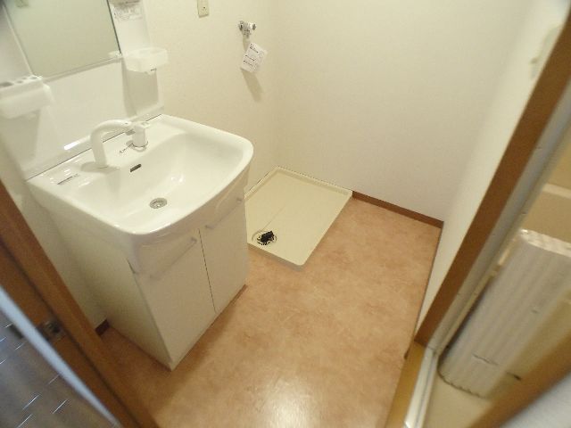 Washroom. Wash basin is shampoo dresser specification