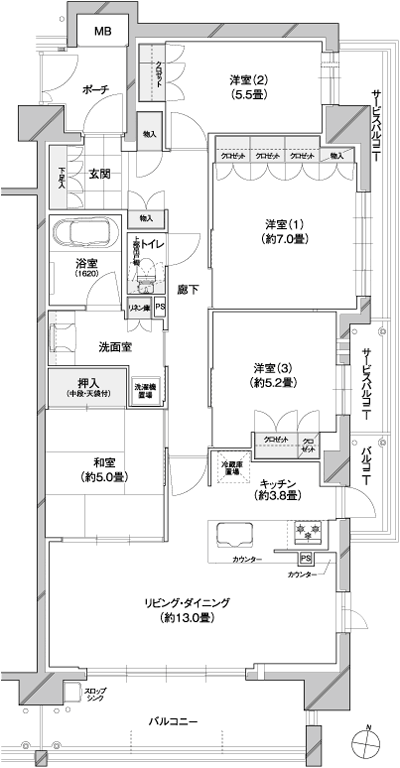 Floor: 4LDK, occupied area: 92.56 sq m, Price: TBD