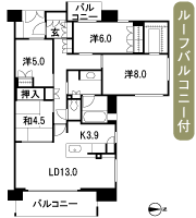 Floor: 4LDK, occupied area: 96.45 sq m, Price: TBD