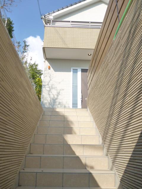 Entrance. Approach to the door