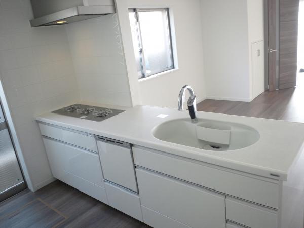 Kitchen. Of course, it is with dish washing dryer