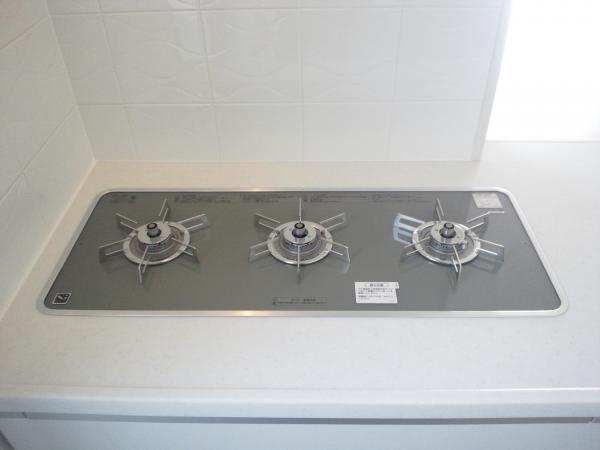 Kitchen. Stove the latest three-necked series stove! 