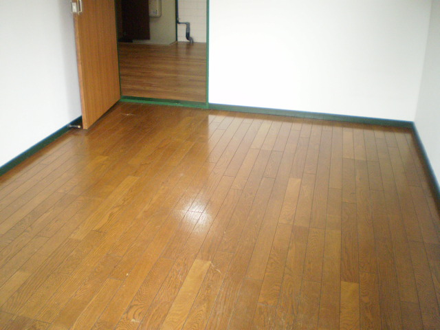 Living and room. Western-style flooring