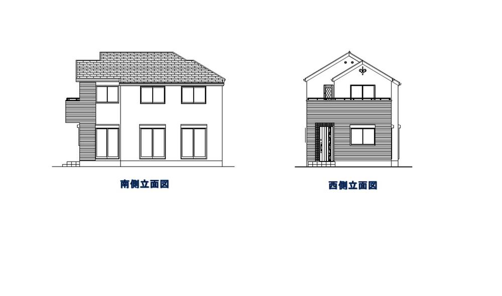 Building plan example (exterior photos). Building plan Reference Example ( No. B locations)