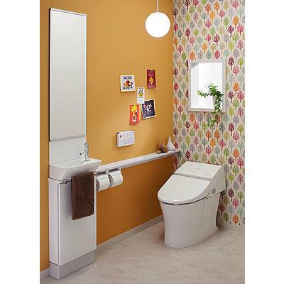 Other Equipment. Realize about 60% of the water-saving compared to the conventional type toilet bowl. heating, Features and warm water wash, Fashionable high-performance with up to further storage. 