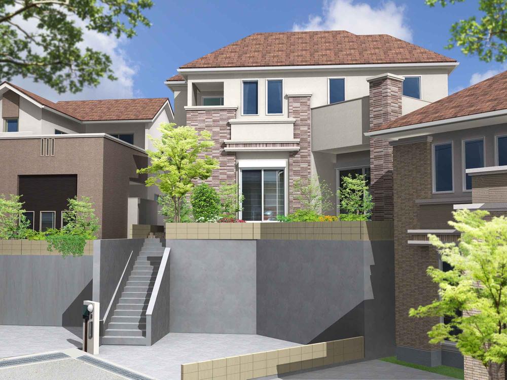 Rendering (appearance). C No. land Rendering image CG. 