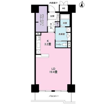 Floor plan. The LD has floor heating!