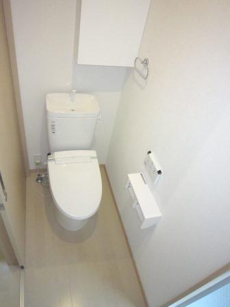 Toilet. Indoor shooting