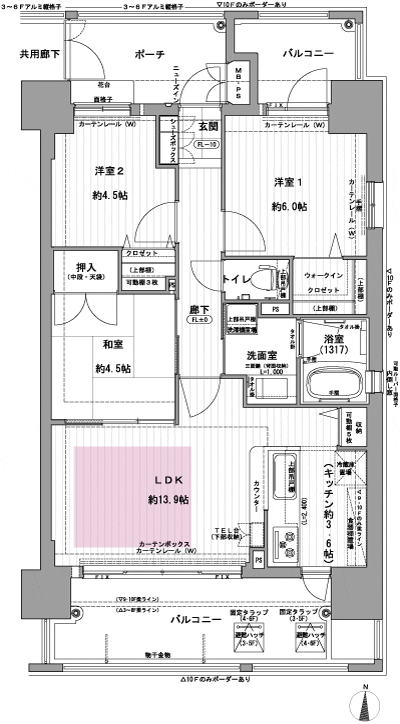 Floor: 3LDK, occupied area: 65.28 sq m, Price: 27,800,000 yen ~ 29,800,000 yen