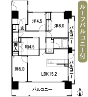 Floor: 4LDK, occupied area: 75.16 sq m, Price: 31.9 million yen