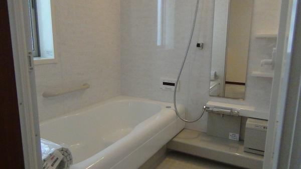 Bathroom. With sound system bathroom