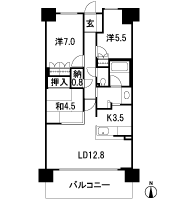 Floor: 3LDK, occupied area: 74.29 sq m, Price: 23.9 million yen