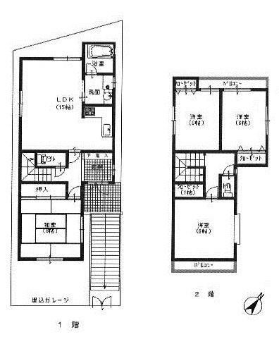 Floor plan. 27,800,000 yen, 4LDK, Land area 101.07 sq m , Building area 101.65 sq m