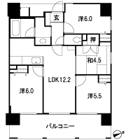 Floor: 4LDK, occupied area: 70.29 sq m, Price: 36.8 million yen