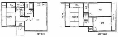 Floor plan. 8.9 million yen, 4LDK, Land area 103.26 sq m , Building area 106.74 sq m